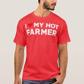 Mannen ik hou van mijn warmste boerenvesting t-shirt