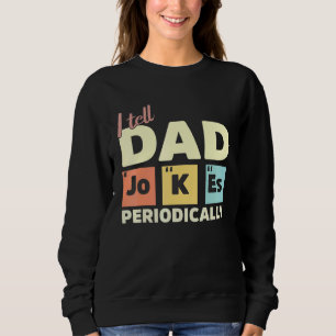 Mannen Ik vertel papa grappen periodiek papa vader Trui