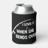 Mannen ik vind het geweldig als ze over schimmels blikjeskoeler (Blikje Voorkant)