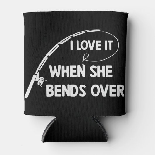 Mannen ik vind het geweldig als ze over schimmels blikjeskoeler (Voorkant)