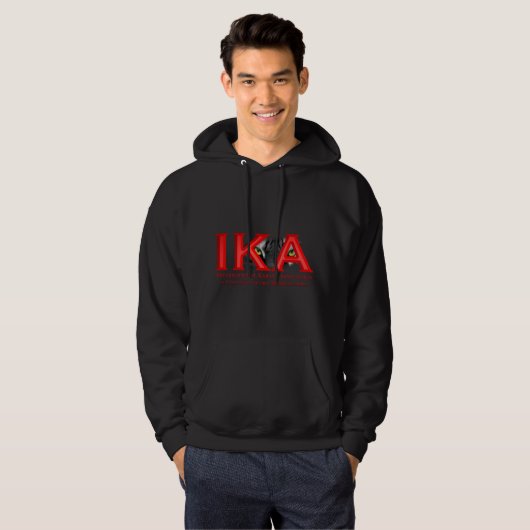 Mannen IKA Tiger Hoodie (Voorkant volledig)