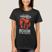 Mannen Im a Dad Boxing Dad Boxing Ghandschoenen -  T-shirt (Voorkant)