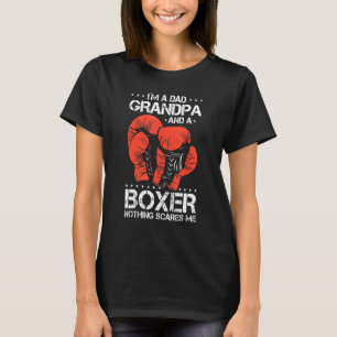 Mannen Im a Dad Boxing Dad Boxing Ghandschoenen - T-shirt