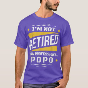 Mannen Im niet in ruste Professionele Popo Reti T-shirt