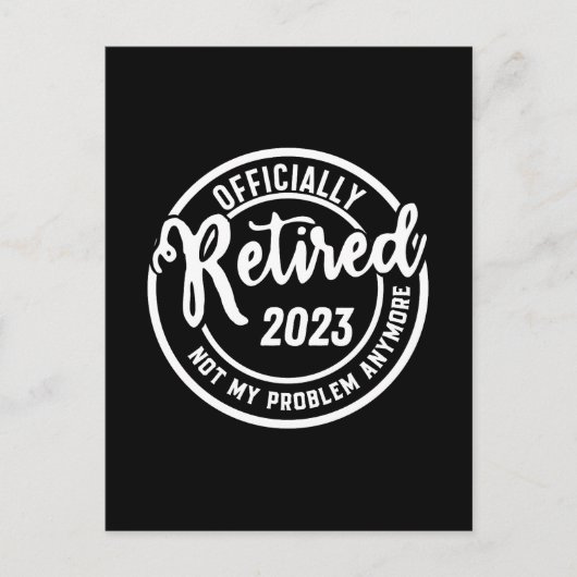 Mannen in 2023 Niet meer mijn probleem -  Briefkaart (Voorkant)