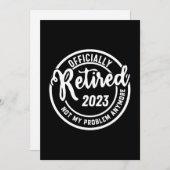 Mannen in 2023 Niet meer mijn probleem - Kaart (Voorkant / Achterkant)