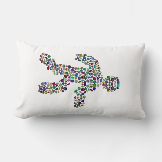 Mannen in beweging kussen (Voorkant)