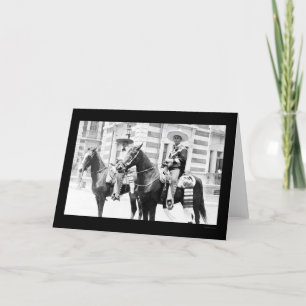 Mannen in Charro Costumes in Tampico, Mexico 1903 Kaart