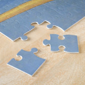 "Mannen in een afvoerkanaal voor de kust" Legpuzzel (Zijkant)