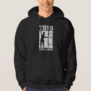 Mannen in het gat Vrouwen koelen in een hok als ee Hoodie