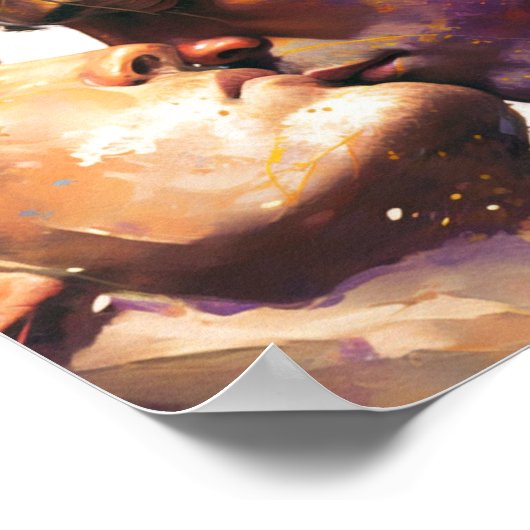 Mannen in Liefde Poster (Hoek)