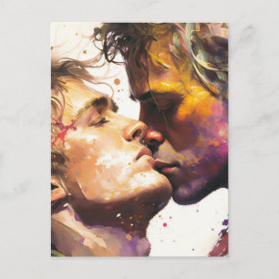Mannen in Love Briefkaart