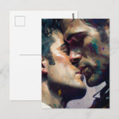 Mannen in Love Briefkaart (Voorkant / Achterkant)