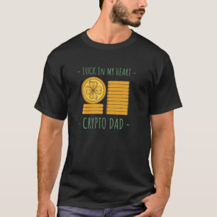 Mannen in mijn hartcrypto vader St Patrick T-shirt