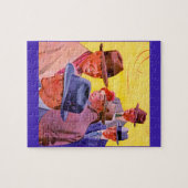 mannen in petten in de jaren veertig legpuzzel (Horizontaal)