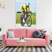 Mannen individuele tijdproef nr. 3 canvas afdruk (Insitu (Woonkamer))