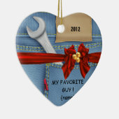 MANNEN INSTRUMENTEN VOOR 2014 KERAMISCH ORNAMENT (Rechts)