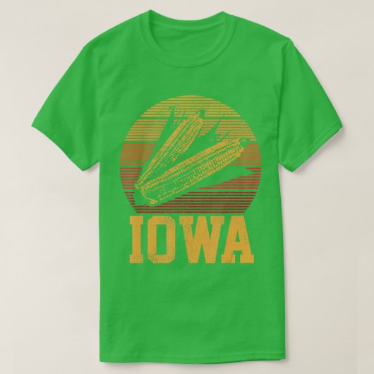Mannen Iowa Corn Farming  Boerderij Corn Farmer Gi T-shirt (Design voorkant)
