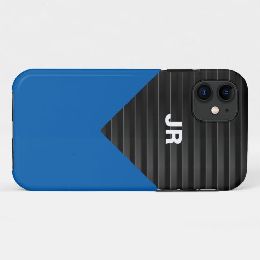 Mannen iPhone 5 Hoest Monogram Hoesjes (Achterkant (horizontaal))