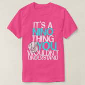 Mannen is een neoding dat je niet zou begrijpen... t-shirt (Design voorkant)