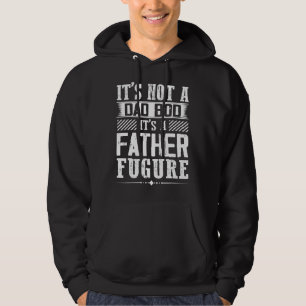 Mannen is geen vader, maar een vader. hoodie