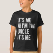 Mannen is het me hi im the ome its me t-shirt (Voorkant)