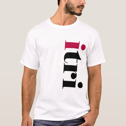 Mannen itri t-shirt (Voorkant)