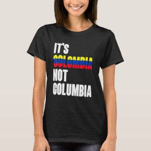 Mannen ITS Colombia Niet Colombia 1 T-shirt