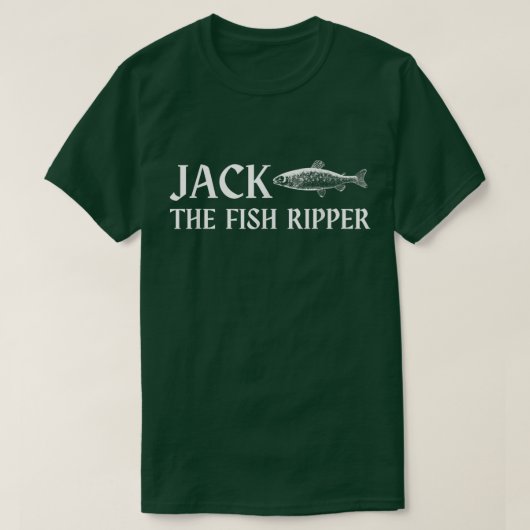 Mannen Jack The Fish Ripper Fisherman Gear Angler  T-shirt (Design voorkant)