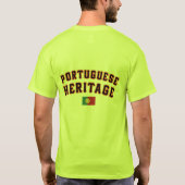 Mannen Jacket T-shirt (Achterkant)