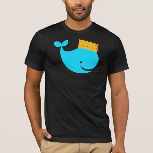 Mannen Jacob the Whale (koning voor een dag) Shirt (Voorkant)