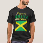 Mannen Jamaica 60e Onafhankelijkheidsdag Jamaica 6 T-shirt (Voorkant)