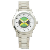 Mannen Jamaica Vlag Oversized Zilver