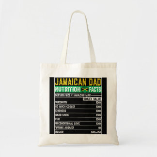 Mannen Jamaicaanse pap geeft pap Hero voedingsfath Tote Bag