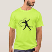 Mannen Javelin Thrower T-Shirt (Voorkant)