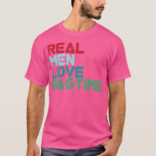 Mannen Jazz Funny Ragtime Gezegde Design Jazz Musi T-shirt