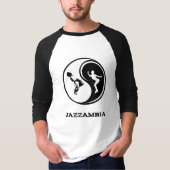 Mannen Jazzambia Balance Baseball 3/4 t-shirt (Voorkant)