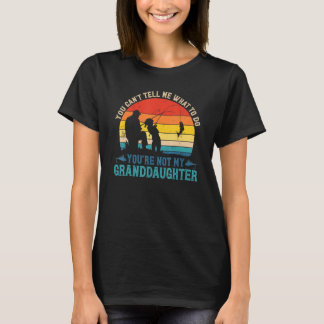 Mannen Je kunt me niet vertellen wat je moet doen, T-shirt