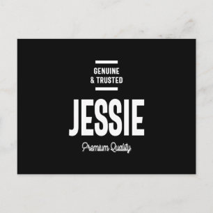 Mannen Jessie Name Gift Briefkaart