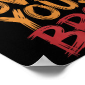 Mannen Jesus Love You Bro Christelijk Boy God Son  Poster (Hoek)