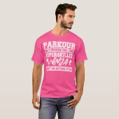 Mannen Jeugd Parkour T-shirt (Voorkant volledig)