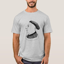 Mannen John Dunstaple T-shirt (tekstloze versie)