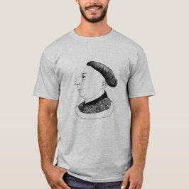 Mannen John Dunstaple T-shirt (tekstloze versie)