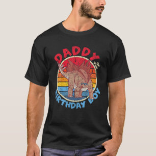 Mannen Jongen Birthday Ik pappie Ik ben zonsaurus. T-shirt