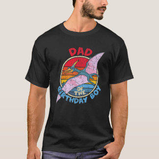 Mannen Jongen Gebogen Dag Ik Pap I Pterodactylus I T-shirt