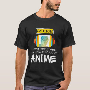 Mannen jongens Kawaii zullen waarschijnlijk een ge T-shirt