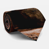 Mannen jurk Stropdas cowboylaarzen schuur hout rus (Opgerold)