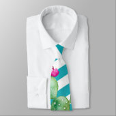 Mannen Jurk Stropdas Geometrische Boho Cacti Cactu (Gebonden)