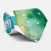 Mannen Jurk Stropdas Geometrische Boho Cacti Cactu (Opgerold)