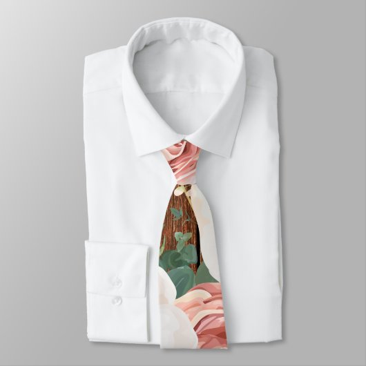 Mannen jurk Stropdas geometrische tuin Roos schuur (Gebonden)